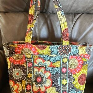 Vera Bradley Multicolor Floral Tote